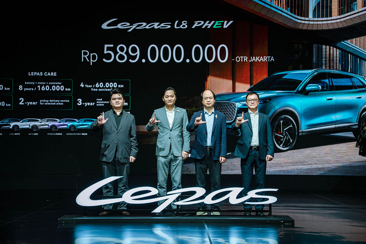 LEPAS L8 Debut di Indonesia, SUV Hybrid Premium Dibanderol Rp589 Juta