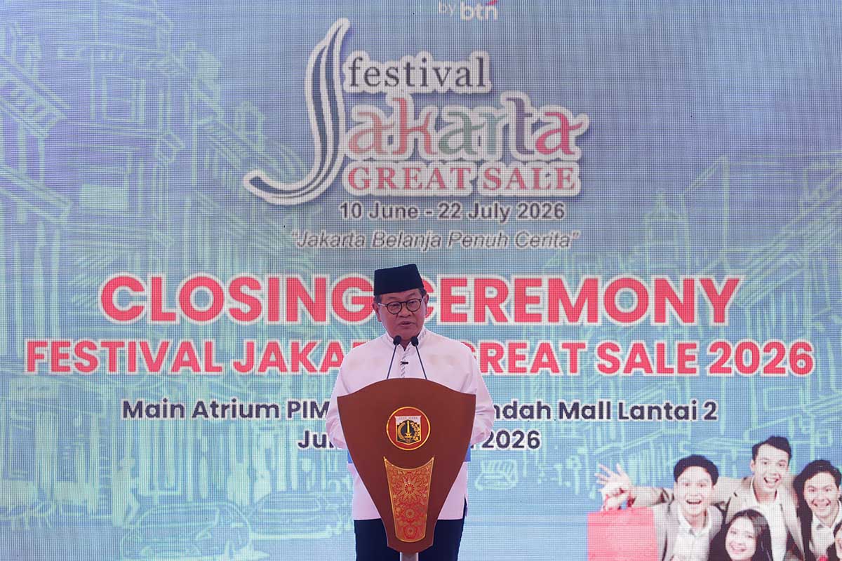 Festival Jakarta Great Sale 2026 Berakhir, Transaksi Tembus Rp16,8 Triliun