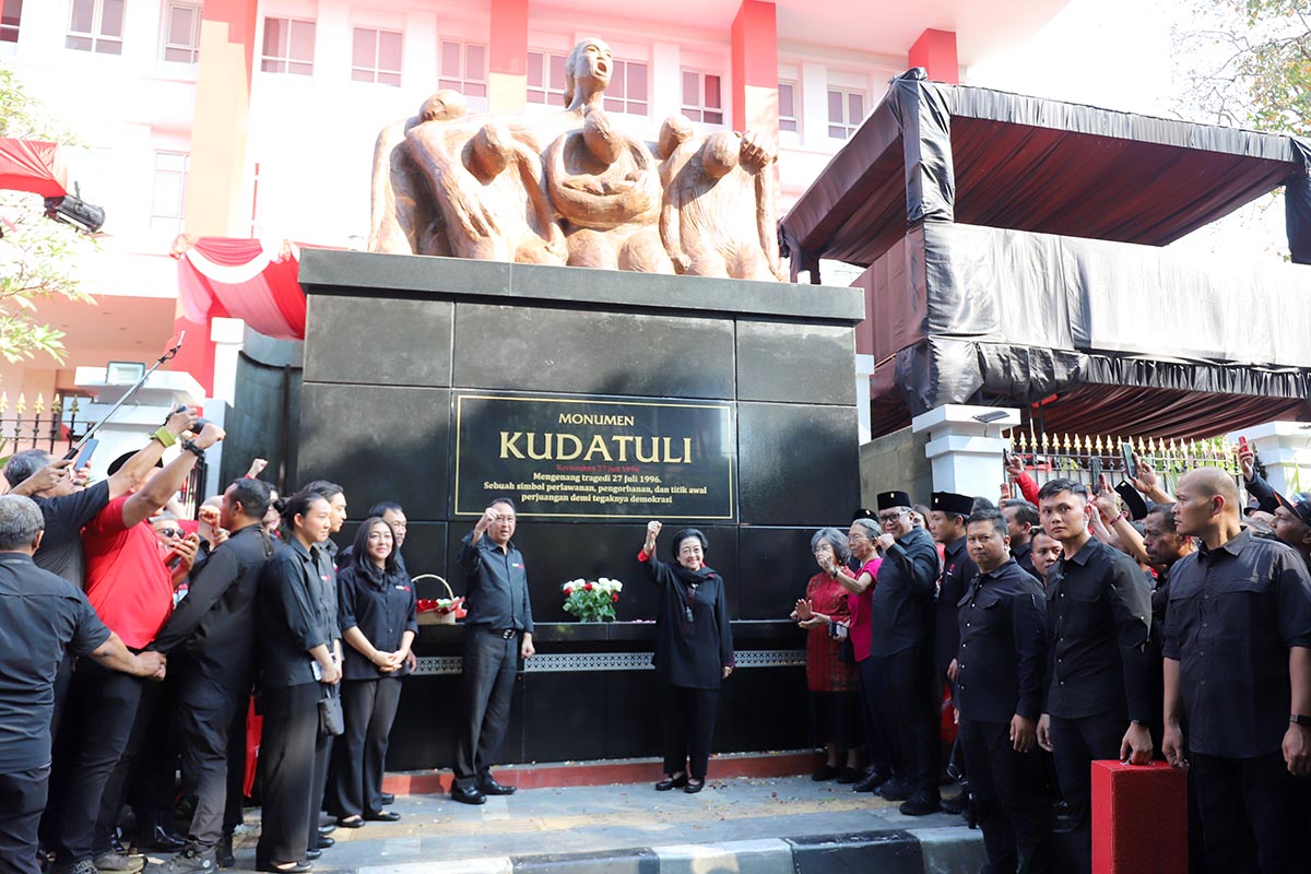 Monumen Kudatuli Simbol dari Kesabaran Revolusioner