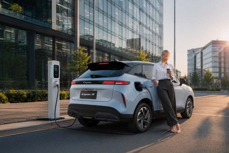 LEPAS E4 EV Tawarkan Jarak Tempuh 600 Km dan Fast Charging 20 Menit