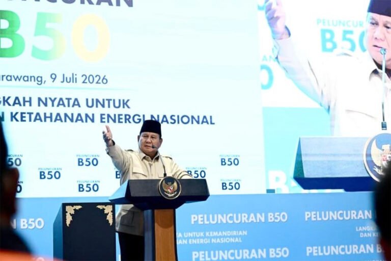 Resmikan B50, Prabowo Sebut Indonesia Hemat Rp170 Triliun dari Impor Energi