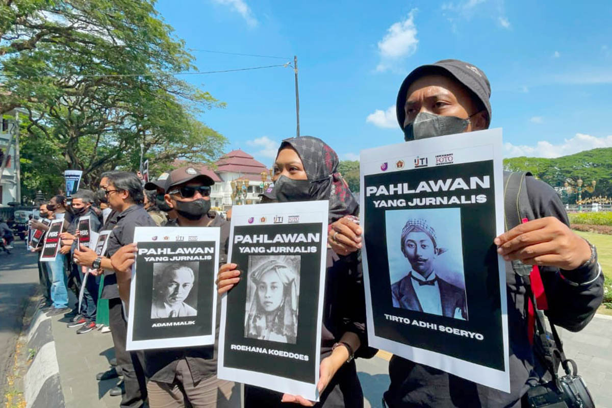 Pernyataan 'Londo Ireng' Picu Protes, Insan Pers Malang Tuntut Permintaan Maaf Presiden