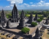 Momen Prabowo Dampingi PM Modi Menikmati Kemegahan Candi Prambanan