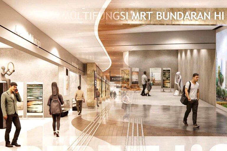 Bukan Sekadar Stasiun, MRT Bundaran HI Bakal Punya Area Multifungsi
