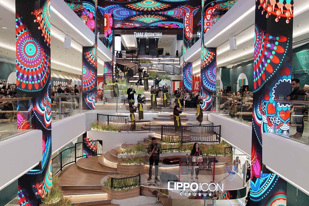Teras Nusantara Amphitheater Jadi Ikon Baru Lippo Icon Cibubur