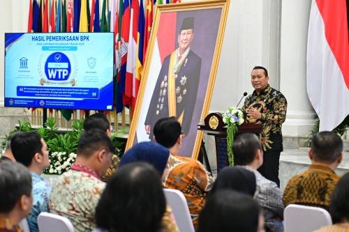 BPK Tegaskan WTP Bukan Tujuan Akhir, Ini yang Harus Dilakukan Kementerian Lembaga