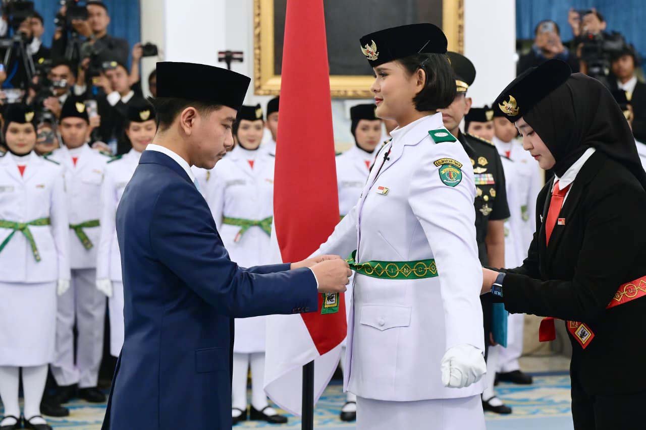 Dikukuhkan Gibran, 76 Pelajar dari 38 Provinsi Siap Jalankan Tugas Paskibraka