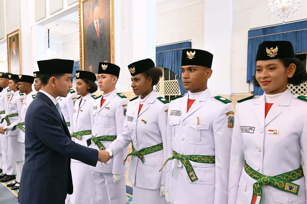 Dikukuhkan Gibran, 76 Pelajar dari 38 Provinsi Siap Jalankan Tugas Paskibraka
