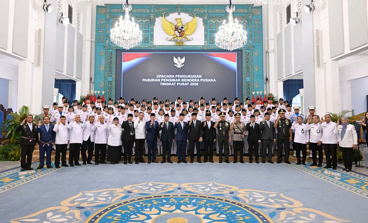 Dikukuhkan Gibran, 76 Pelajar dari 38 Provinsi Siap Jalankan Tugas Paskibraka