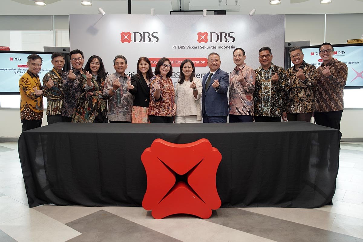 Bank DBS Indonesia Resmi Kuasai 99 Persen Saham DBS Vickers Sekuritas