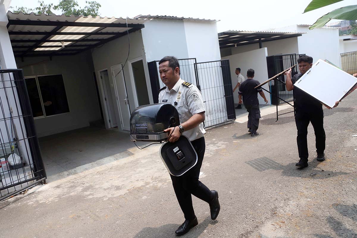Pascakunjungan DPR, Deretan Rumah Mewah di Lapas Cibinong Rata dengan Tanah