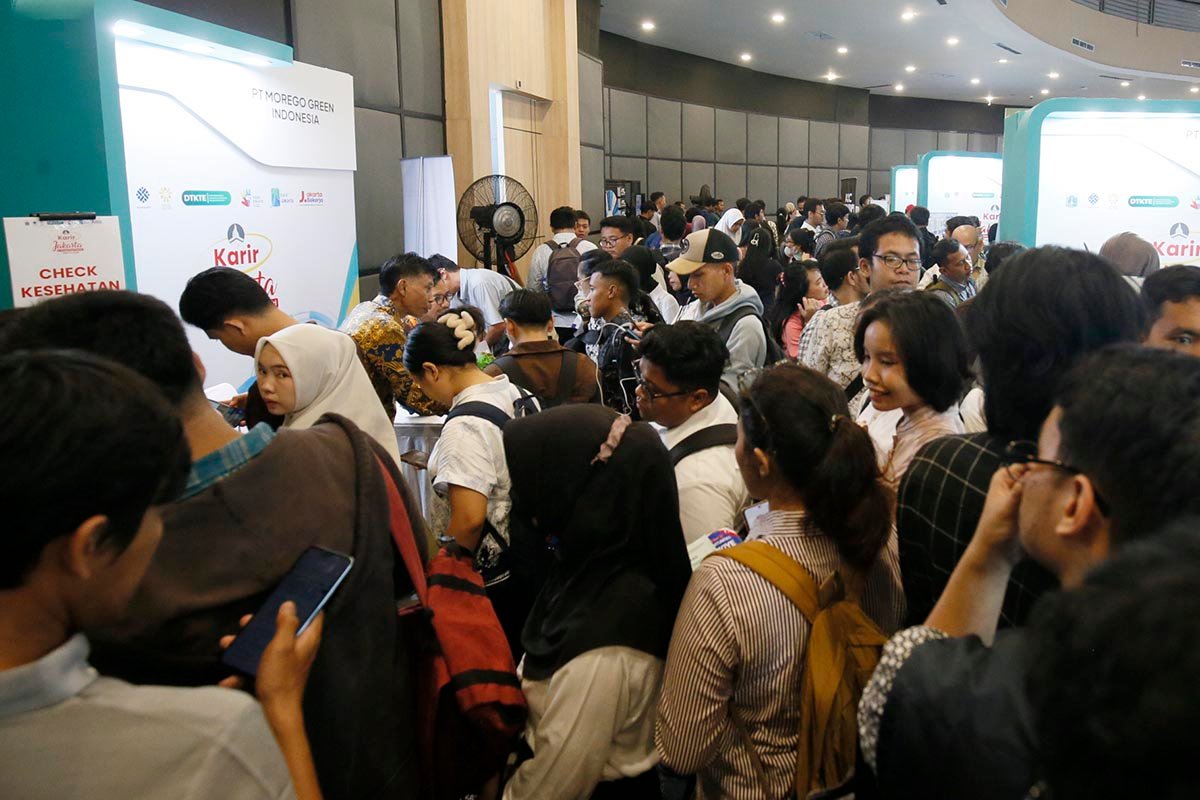 Pengangguran Masih 7,2 Juta Orang, Bursa Kerja Jakarta Tawarkan 12.000 Lowongan